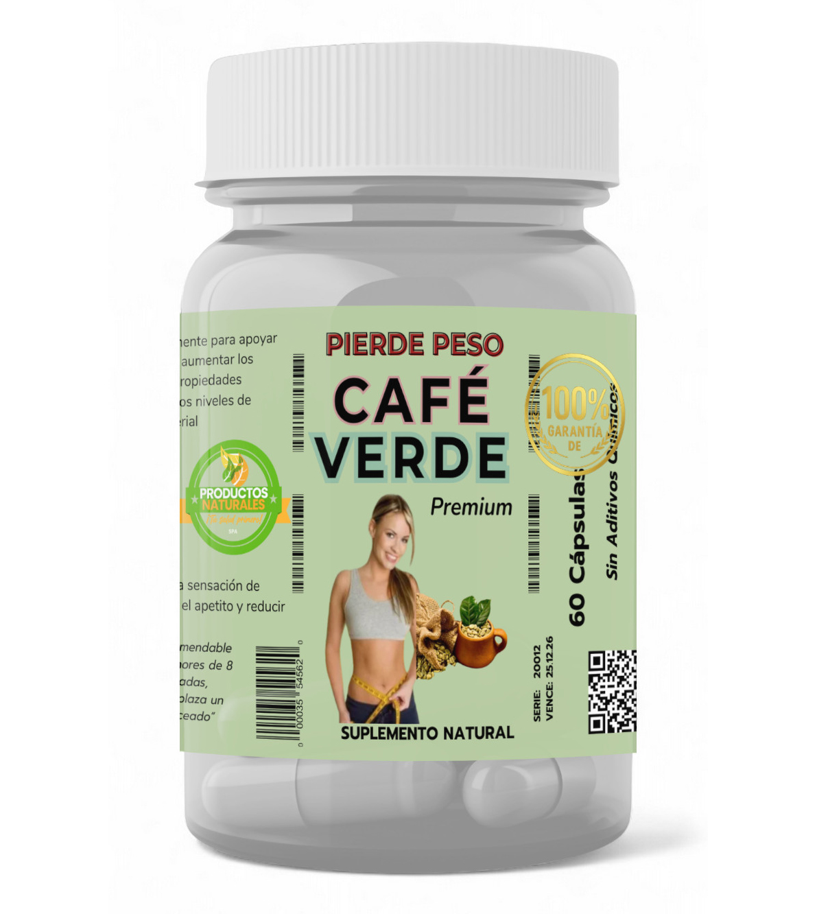 Café Verde 60-Cap