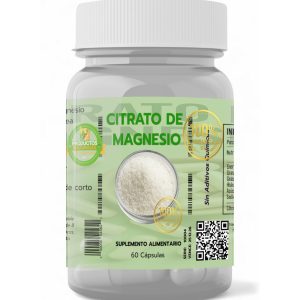 Citrato de Magnesio - 60 Caps
