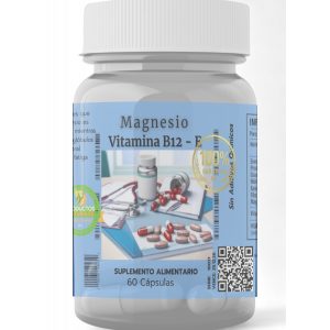 Magnesio Vitamina B12 - E - 60 Caps