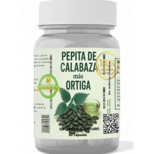 Pepita de Calabaza más Ortiga - 60 Caps