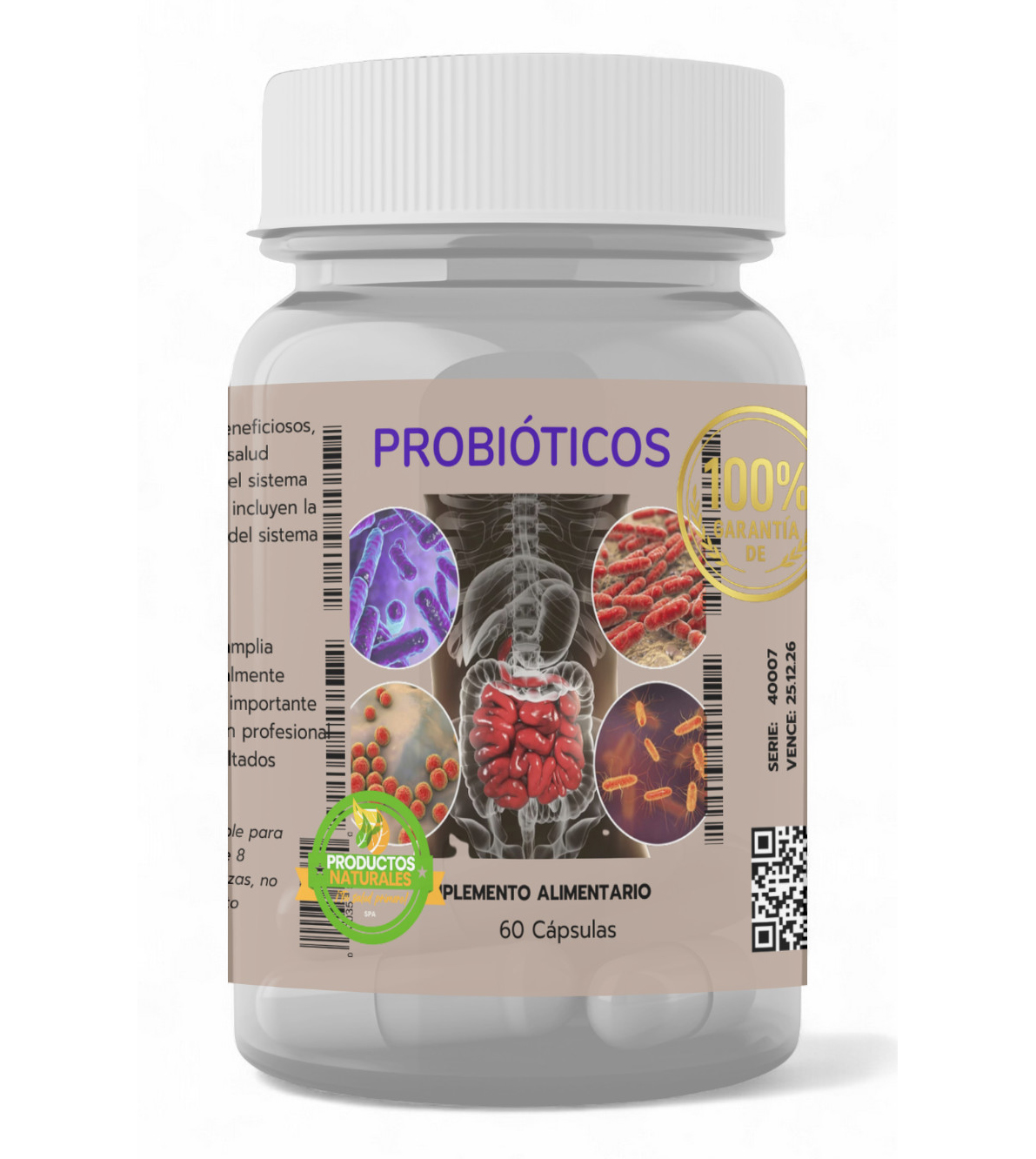 Probióticos 60 Cap