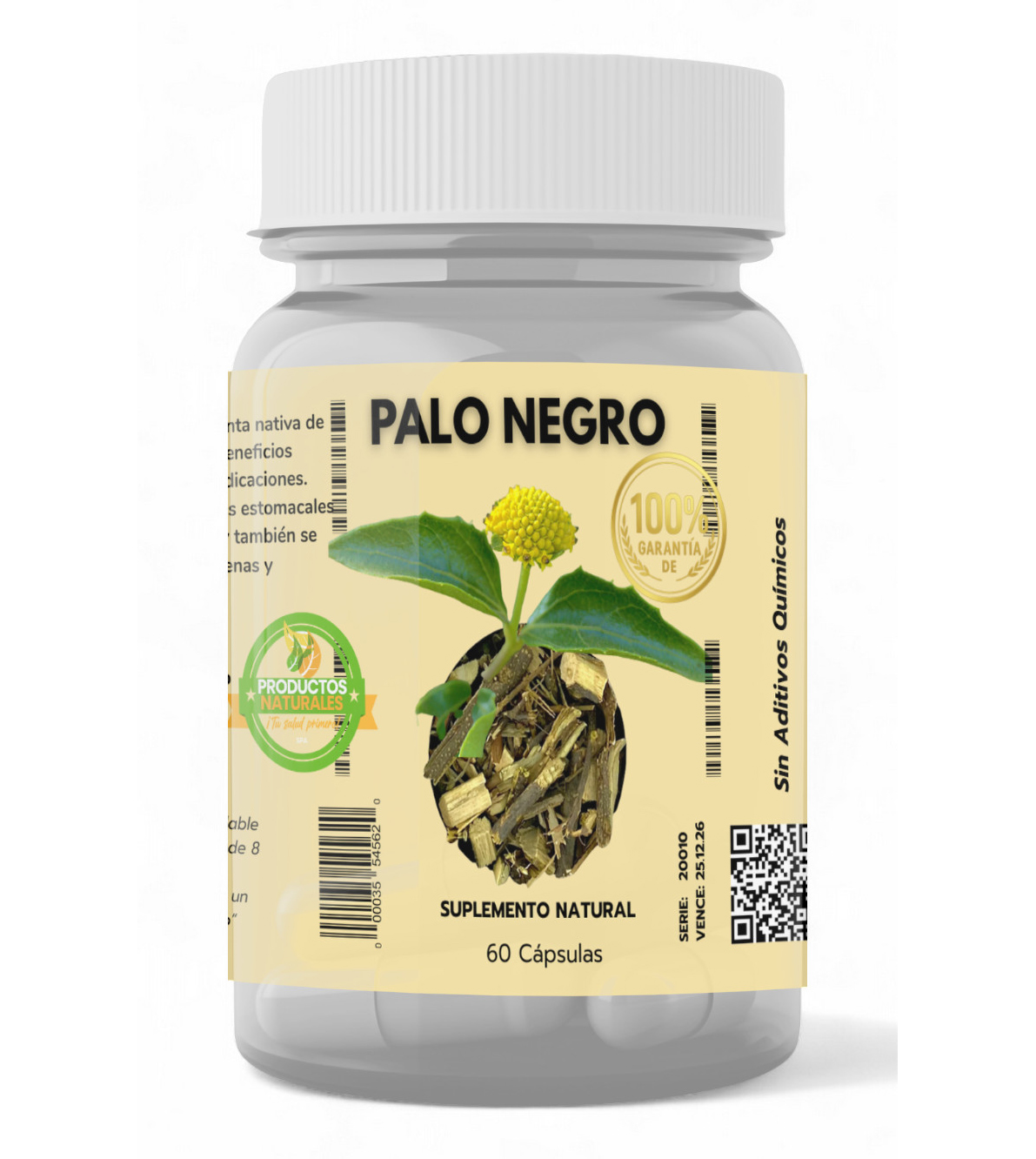 Palo Negro - 60 Caps