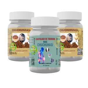 Pack de 2 Chuchuguasi + 1 Cartilago de Tiburón