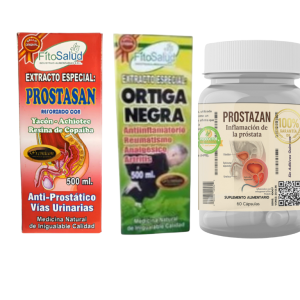 Pack Prostasan+Ortiga Negra+ Frasco